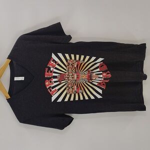 Freebird Tee Bella Canvas Size Medium Black Graphic Tee Short Sleeve